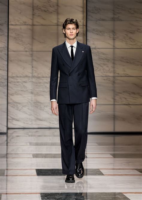 traje armani azul|Trajes y esmóquines para hombre .